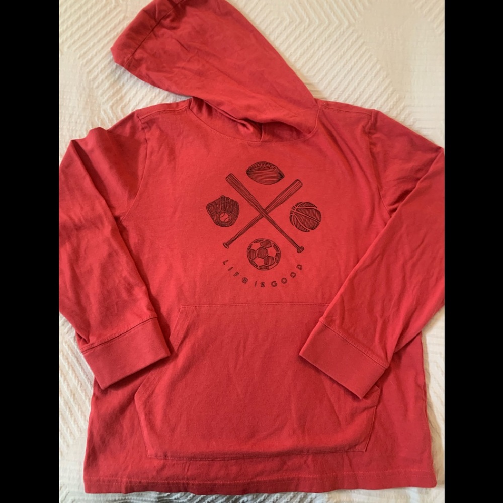 Boys (or girls) Life is Good long sleeve T-shirt/hoodie